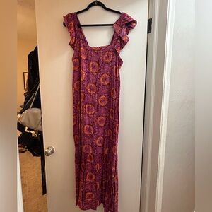 House of Harlow Purple and Orange Women's Dress